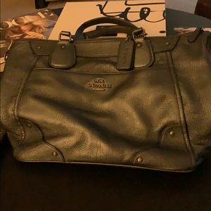 Coach leather satchel purse